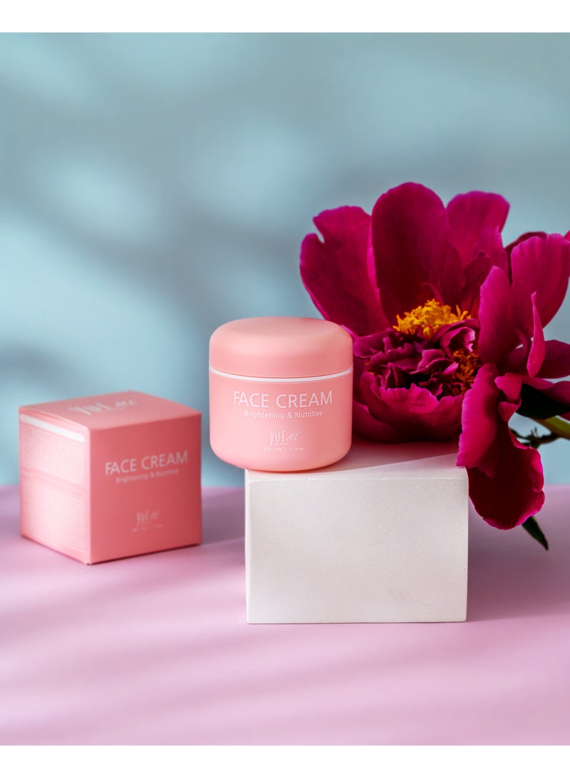 YU.R SKIN SOLUTION YU.R ME Face Cream – Moisturizing Facial Cream for Hydrated & Soft Skin - Image 4