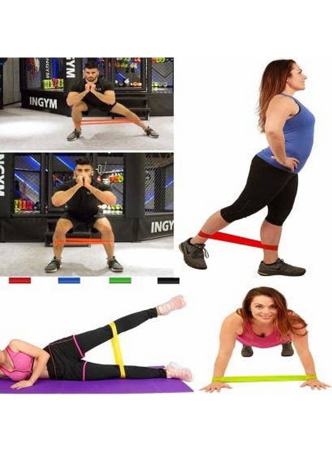 COMODO Resistance Loop Exercise Bands for Squats, Hips, Legs, Butt, Glutes and Heavy Workouts Physical Therapy, Rehab, Stretching, Home Fitness (Set of 5), Natural Rubber - Image 4