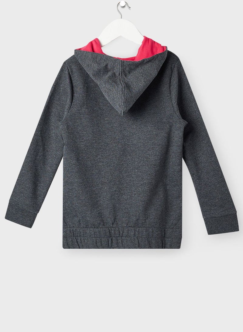 NAME IT Kids Slogan Print Hoodie - Image 2