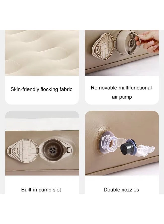 RH Air mattress with Built in Pump Raised in 2 min Quick self inflating Air Mattress , durable blow Up Mattress Air bed for Trips, Home, Camping 190 *100*25 cm with type C charger , Nozzles ,Storage bag and Air Pump - Image 3