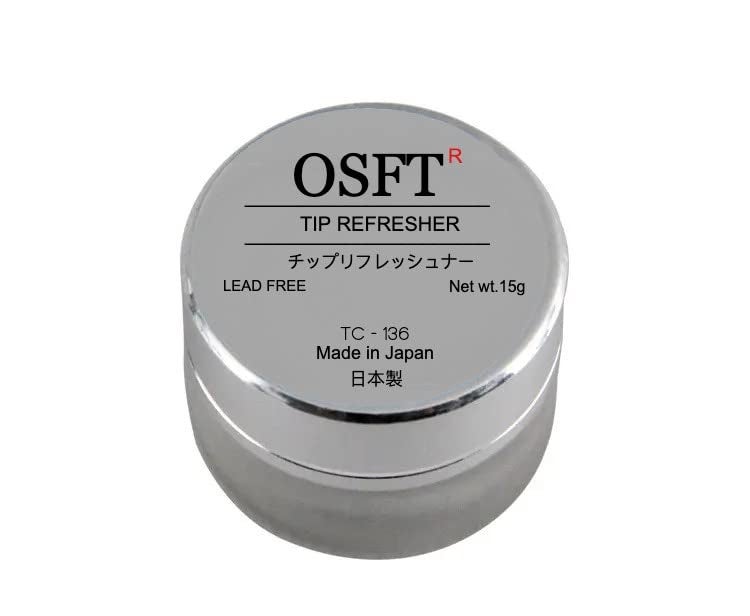 OSFT Lead-Free Tip Tinner or TIp Refreher, Net Wt -15g (Made in Japan) Uses for Soldering or Desoldering Iron Tip Cleaning. (Pack of 1) - Image 4