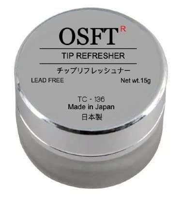 OSFT Lead-Free Tip Tinner or TIp Refreher, Net Wt -15g (Made in Japan) Uses for Soldering or Desoldering Iron Tip Cleaning. (Pack of 1) - Image 1