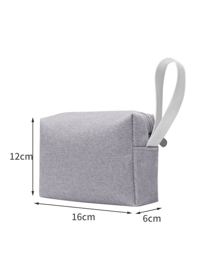 Bubm Cable Organizer Bag For Laptop Power Cord, Charger, Earphones, Usb Flash Drive, Digital Accessories, Mouse Storage Box, Grey - Image 5