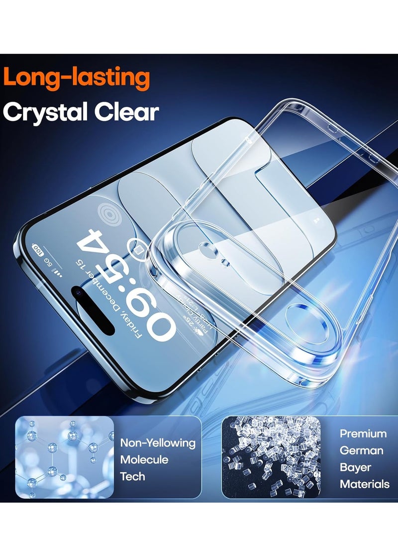 Houmt iPhone 17 Air Case Not-Yellowing Camera Protction Cover for iPhone 17 Air Slim Thin Phone Case for iPhone 17 Air 6.5 inch - Image 4