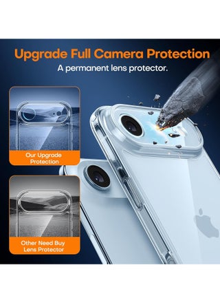 جراب iPhone 17 Air Case غير أصفر لحماية الكاميرا لهاتف iPhone 17 Air جراب هاتف رفيع رفيع لهاتف iPhone 17 Air مقاس 6.5 بوصة - view 3