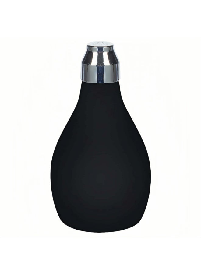 RyanDesign Refillable Hair Powder Spray Bottle 338oz Leakproof Silicone Dispenser for Dry Shampoo Volume Powder Talc Salon Precision TravelFriendly Design Black - Image 2