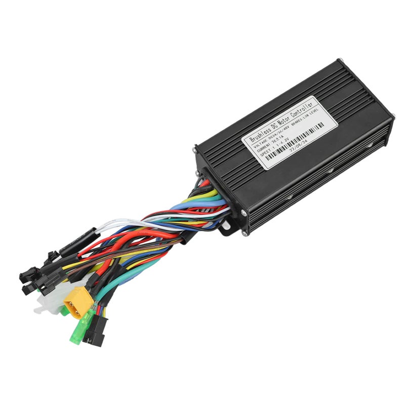 وحدة تحكم المحرك بدون فرش مع شاشة LCD عرض 24V 48V 500W 750W سبيكة ألومنيوم - Image 3