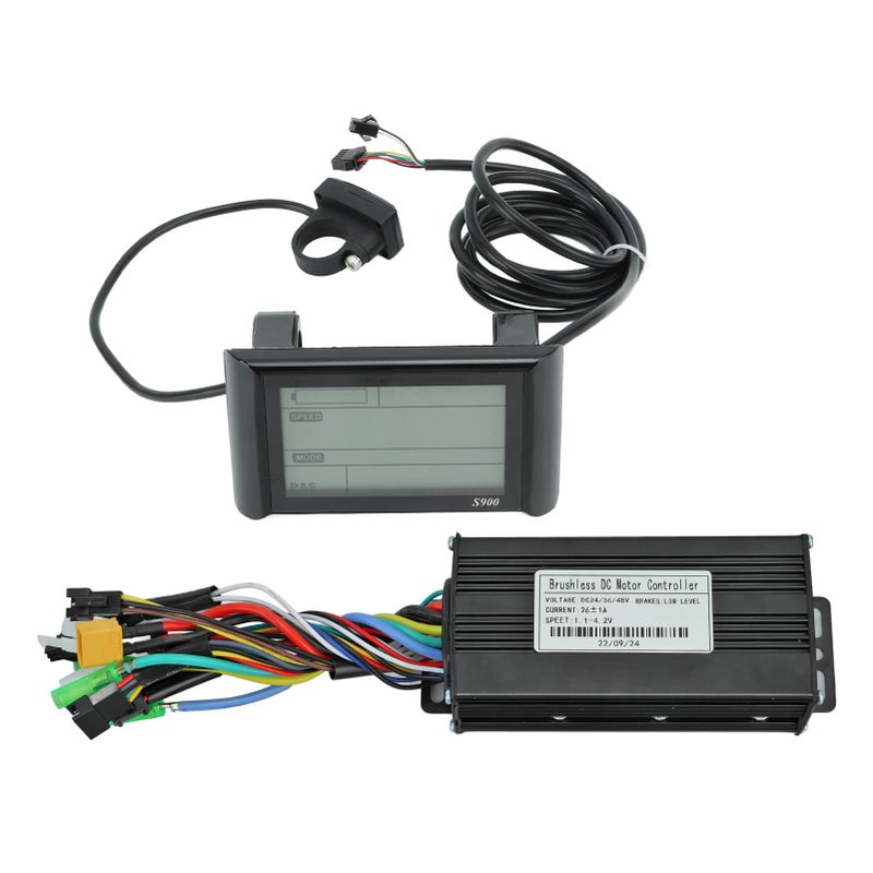 وحدة تحكم المحرك بدون فرش مع شاشة LCD عرض 24V 48V 500W 750W سبيكة ألومنيوم - Image 2