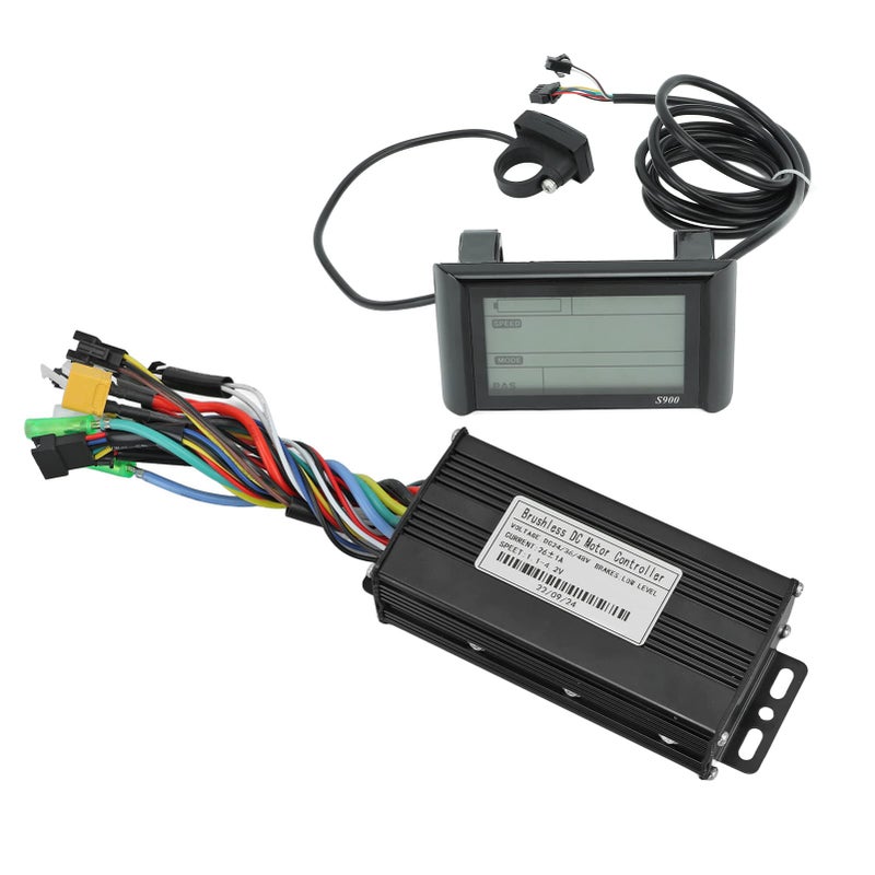 وحدة تحكم المحرك بدون فرش مع شاشة LCD عرض 24V 48V 500W 750W سبيكة ألومنيوم - Image 5