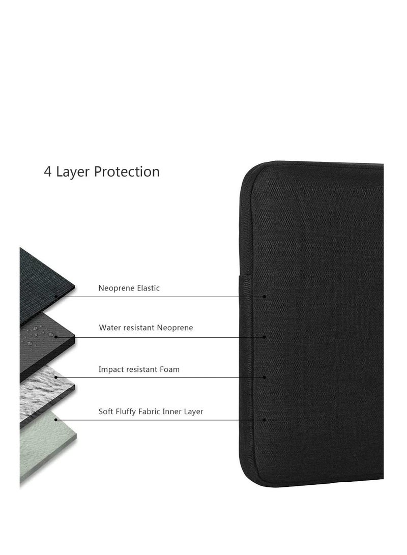 Protective Sleeve For 13.3 Inch Laptop Black - Image 2