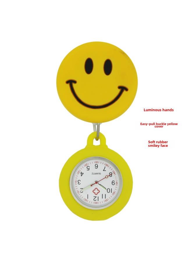Soft Rubber Stretchable Nurse Watch Cartoon Character Animal Doctor Nurse Chest Watch Pocket Watch 25 Pcs 