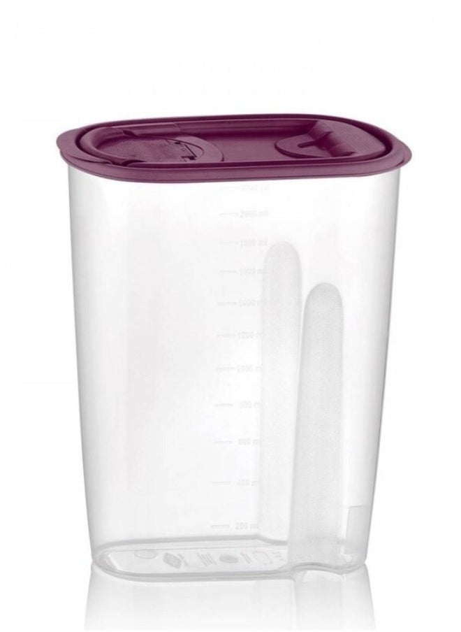 Bager - Plastic Grain Container with Cover 2.2L - Image 1