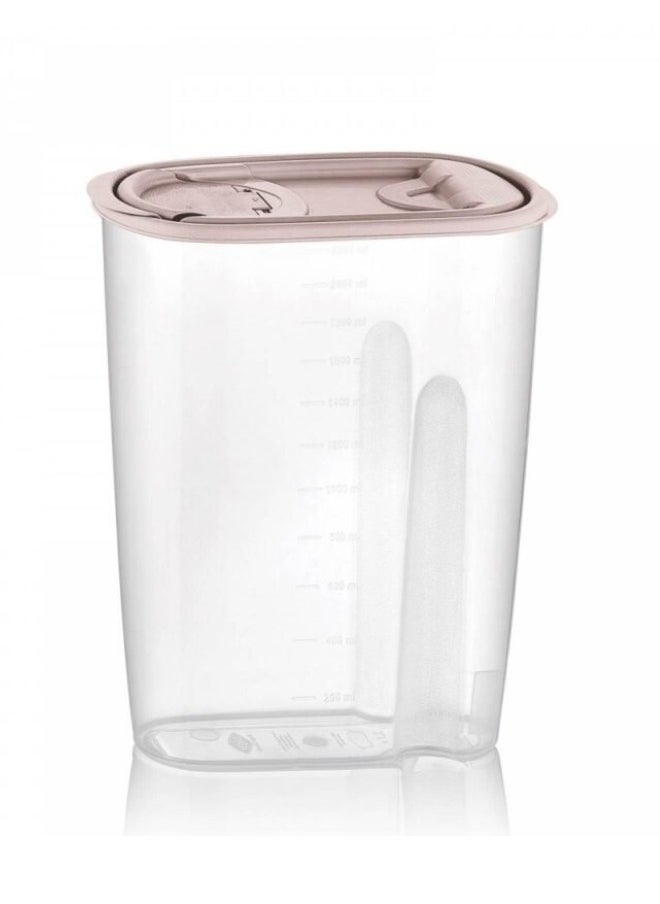 Bager - Plastic Grain Container with Cover 2.2L - Image 1