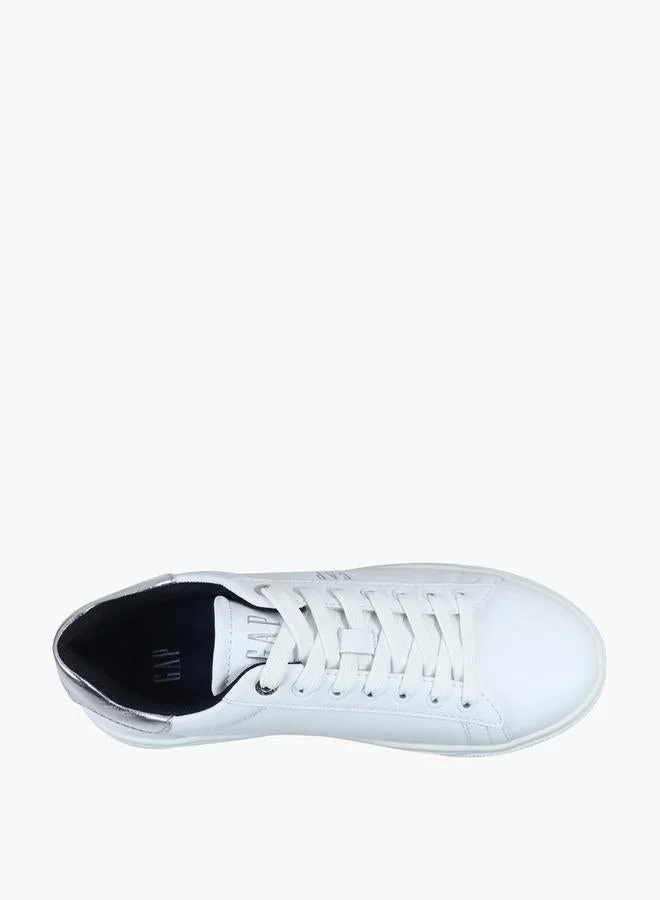 GAP WHITE Women'S Cary Lace-Up Sneakers - Gpw5214000061 for Women | Best Price UAE