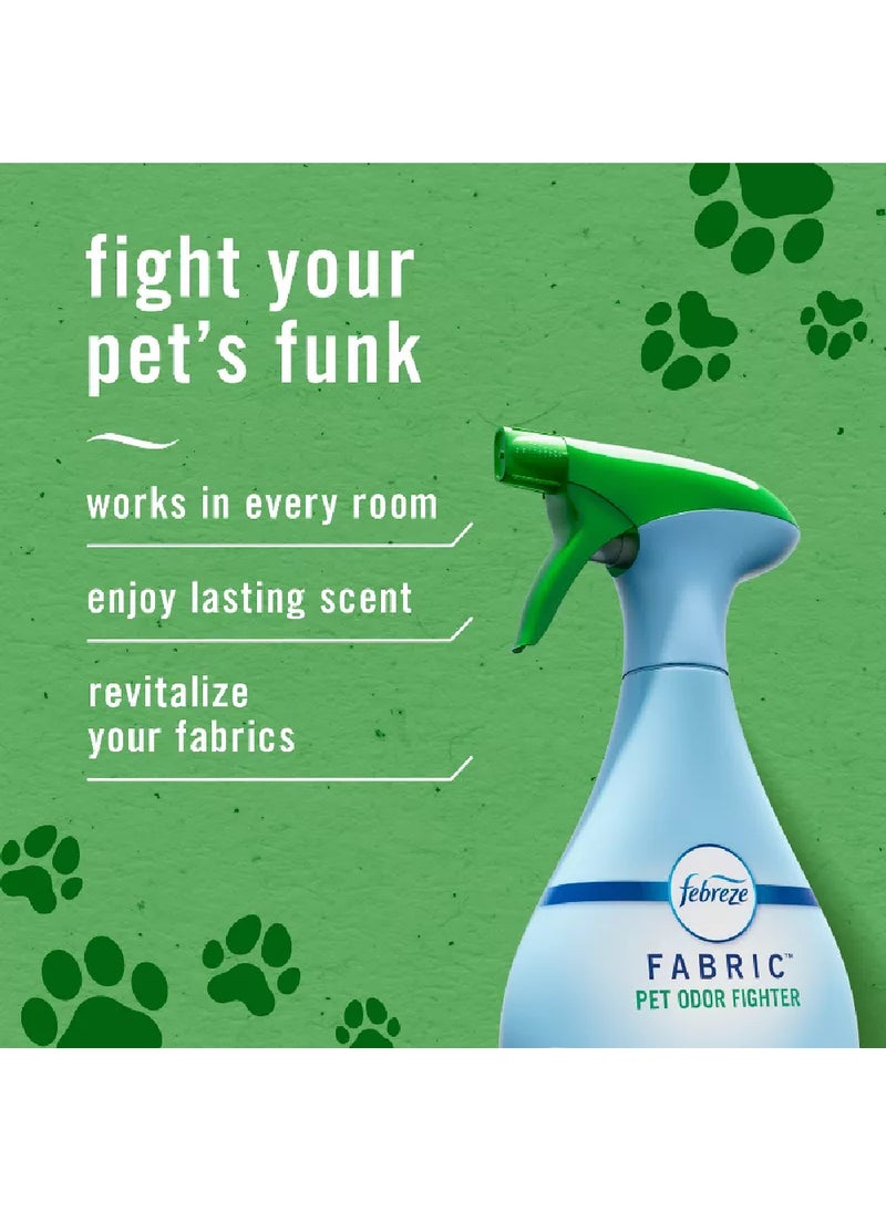 Febreze Pet Odor Fighter – 23.6 oz (700 mL) Odor Eliminator Spray for Pets, Fresh Scent, Long-Lasting Home & Fabric Freshening - Image 3