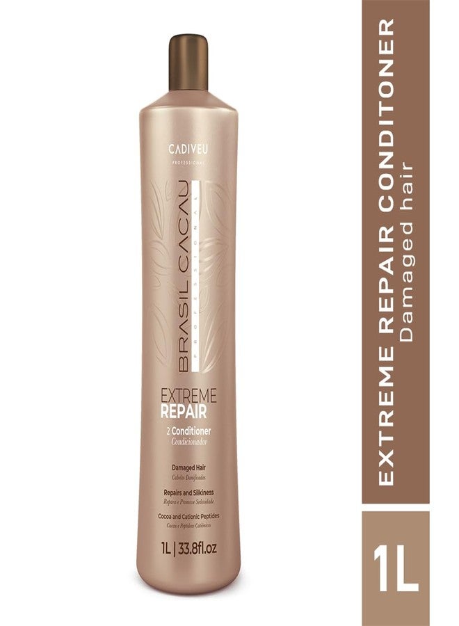 Cadiveu Brasil Cacau Extreme Repair Conditioner (1000ml) - Image 2