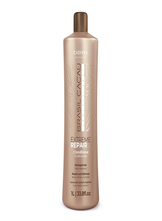 Cadiveu Brasil Cacau Extreme Repair Conditioner (1000ml) - Image 1