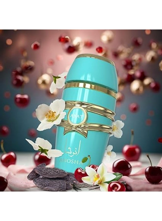 Ayat Perfumes Anosha Eau de Parfum 100ml – Floral, Soft Amber & Musk – Long-Lasting Women’s Arabian Perfume - Image 3