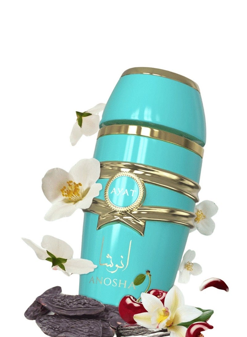 Ayat Perfumes Anosha Eau de Parfum 100ml – Floral, Soft Amber & Musk – Long-Lasting Women’s Arabian Perfume - Image 1