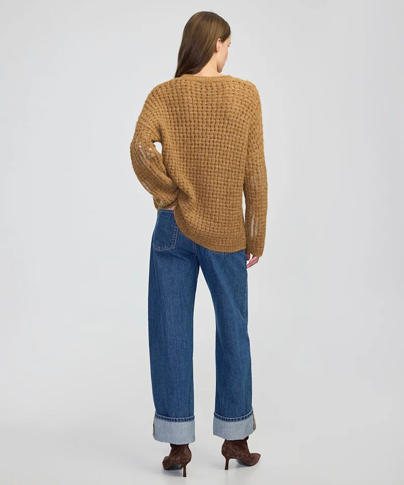 Ipekyol  Embellished Openwork Knit Sweater for Women | Best Price UAE