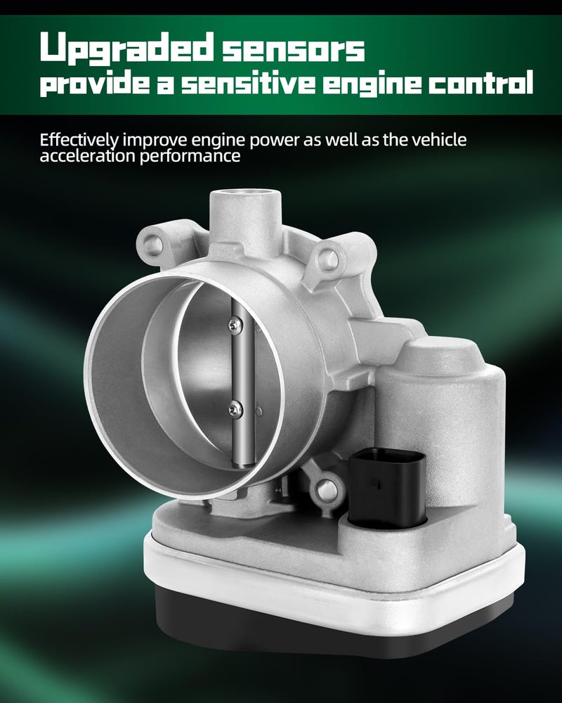 SCITOO Throttle Body Assembly Compatible for 2.7l 3.5l Chrysler 300 2005-2010, for Chrysler Sebring 2007-2010, for Dodge Avenger 2008-2010, for Dodge Charger 2006-2010 67-7006 - Image 2