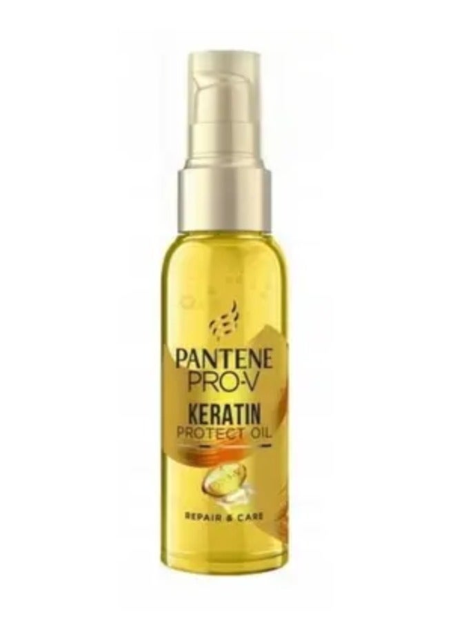 Pantene Pantene Pro V Repair and Protect Leave in Hair Oil Keratin 100ml  - Image 3