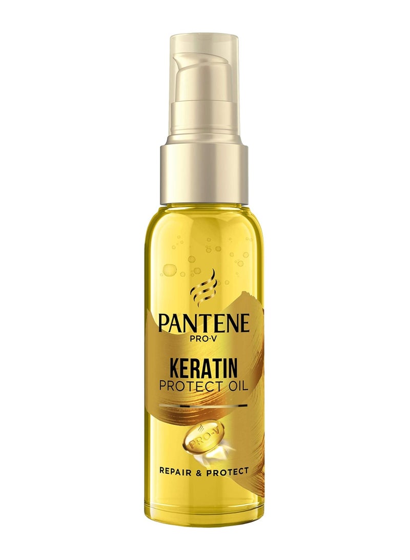 Pantene Pantene Pro V Repair and Protect Leave in Hair Oil Keratin 100ml  - Image 1