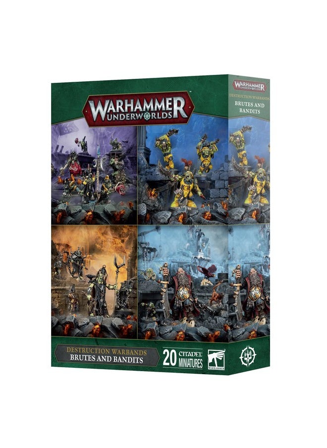 Games Workshop Warhammer Brutes and Bandits Underworlds Destruction Warbands 