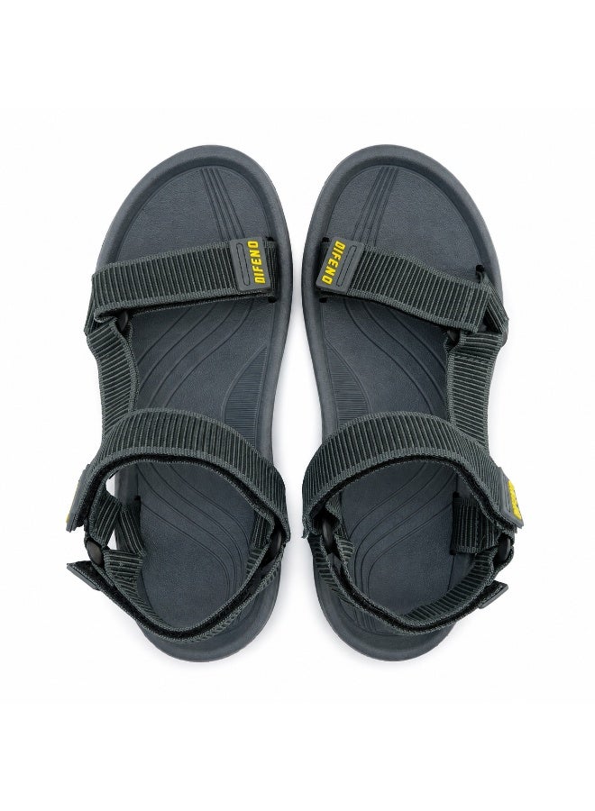 Men's Sport Adjustable Sandals – Lightweight Outdoor Walking Sandals with Comfortable Footbed - Image 2
