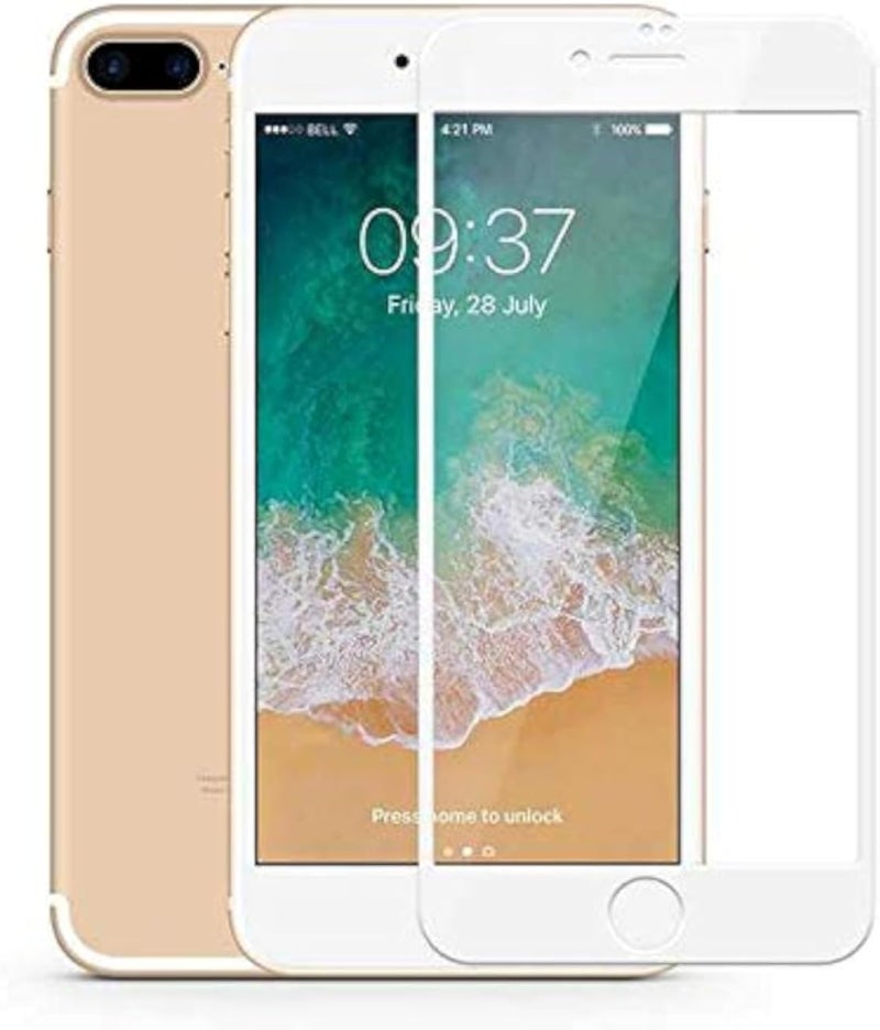 Turtle Brand Screen Guard for iPhone 7/8-3D CNC Glass - Black