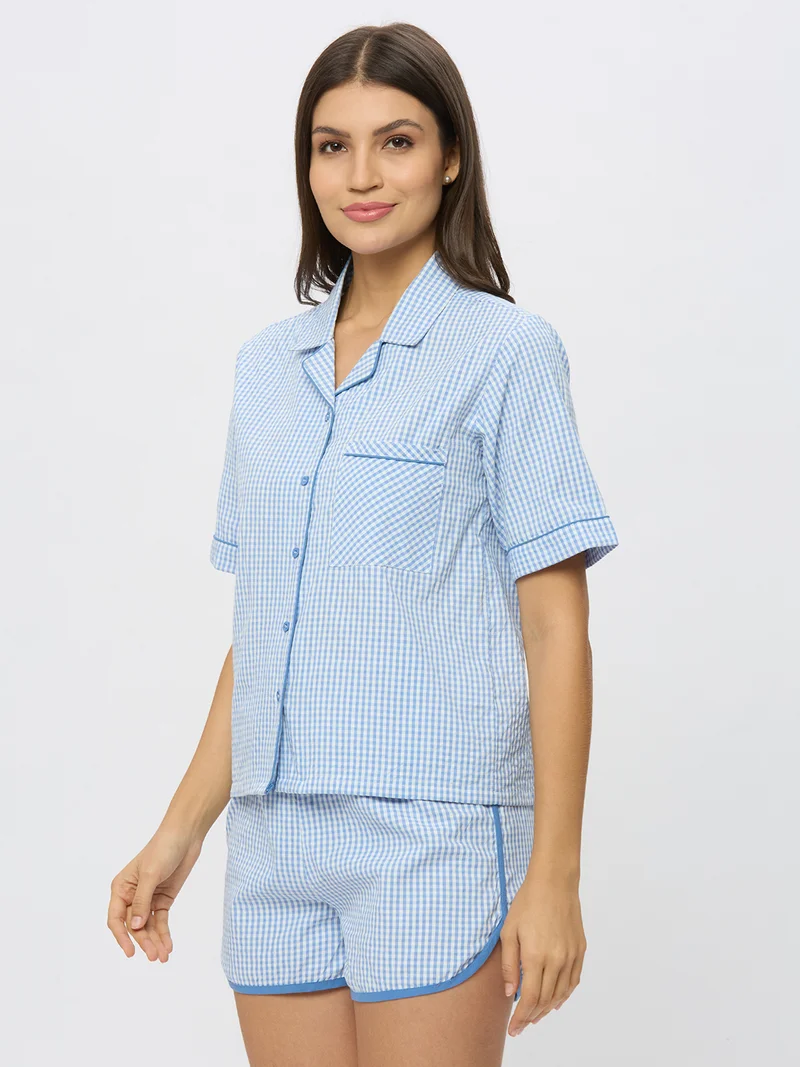 AMMARZO 100% Cotton Lounge Shirt
