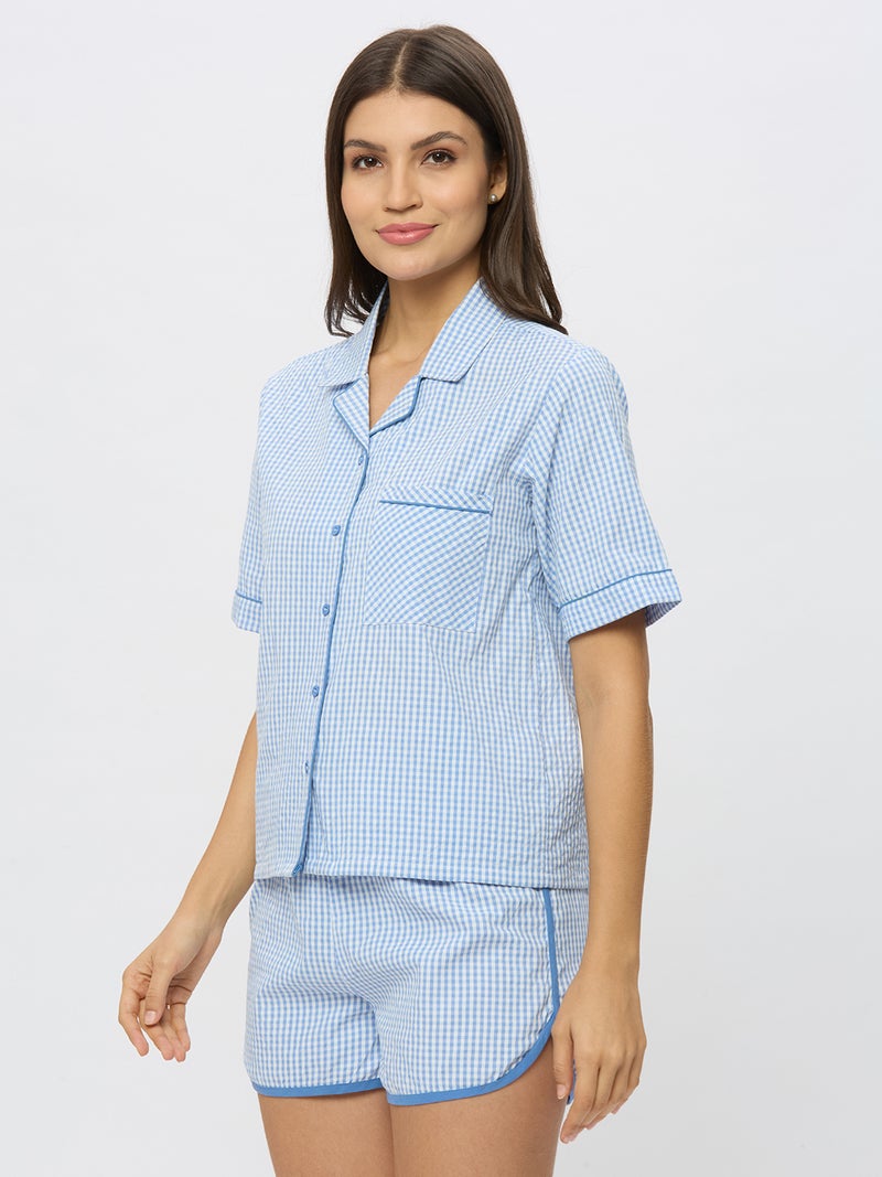 أمارزو قميص قطني 100% للاسترخاء - Image 3