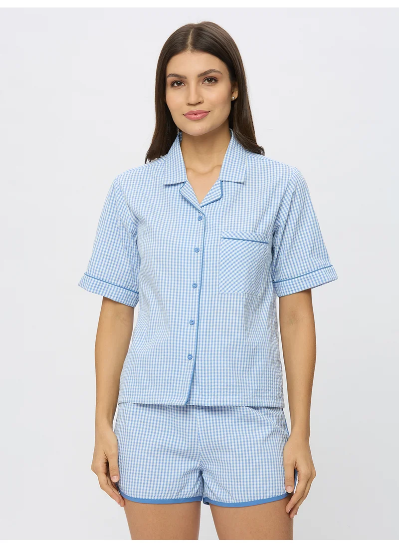 AMMARZO 100% Cotton Lounge Shirt
