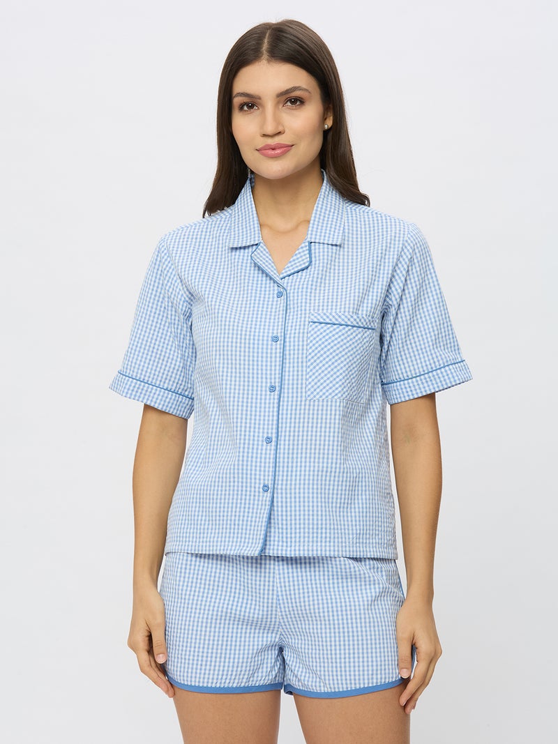 أمارزو قميص قطني 100% للاسترخاء - Image 2