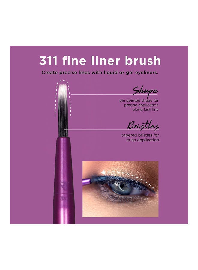 REAL TECHNIQUES Eyeshadow Brush Set, Makeup With Gel Eyeliner, Flat Eye, And Eyelash Brushes, Sponge Blender For Eyeshadow, Foundation, Blush, And Concealer Set Of 13 Set of 01991,01997 - Image 2