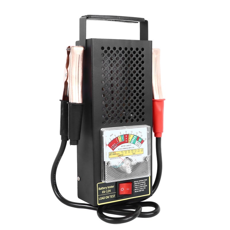 Car Battery Tester 12V Discharge Testing High Accuracy Car Battery Analyzer - Pure Copper Material Battery Load Tester for Cars SUVs Motorcycles - Image 1
