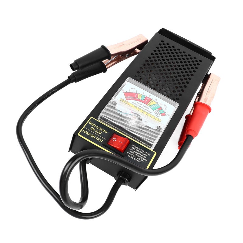Car Battery Tester 12V Discharge Testing High Accuracy Car Battery Analyzer - Pure Copper Material Battery Load Tester for Cars SUVs Motorcycles - Image 5
