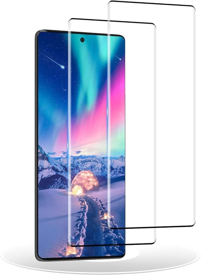 IQShield Tempered Glass Screen Protector Compatible with Honor 70, Screen Protector for Honor 70, 3D Full Coverage, Anti-Scratch, 9H Hardness, Bubble-Free [Pack of 2]