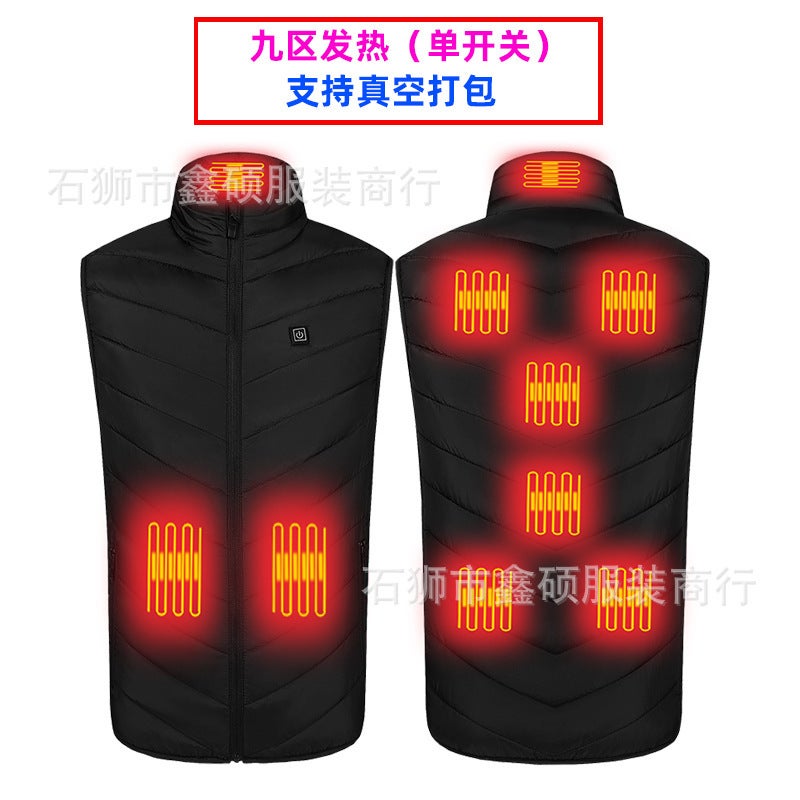 Dedicated New Heating Vest Usb Charging Intelligent Constant Temperature Electric Heating Vest Cold-Resistant Heating Clothes - Image 1