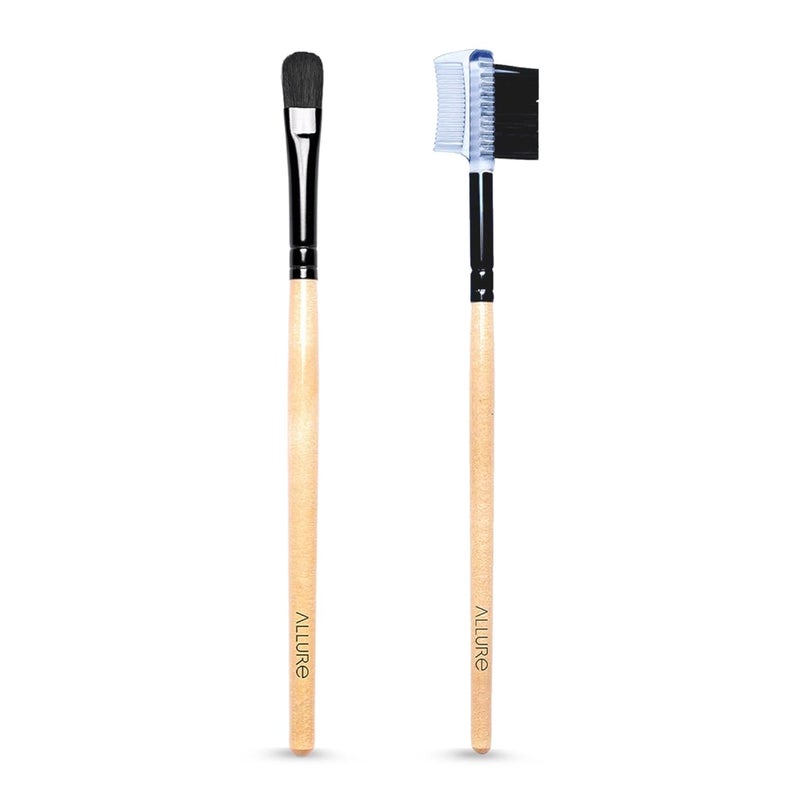 Allure Classic Eye Groomer Eye Shadow Brush Combo - Image 1