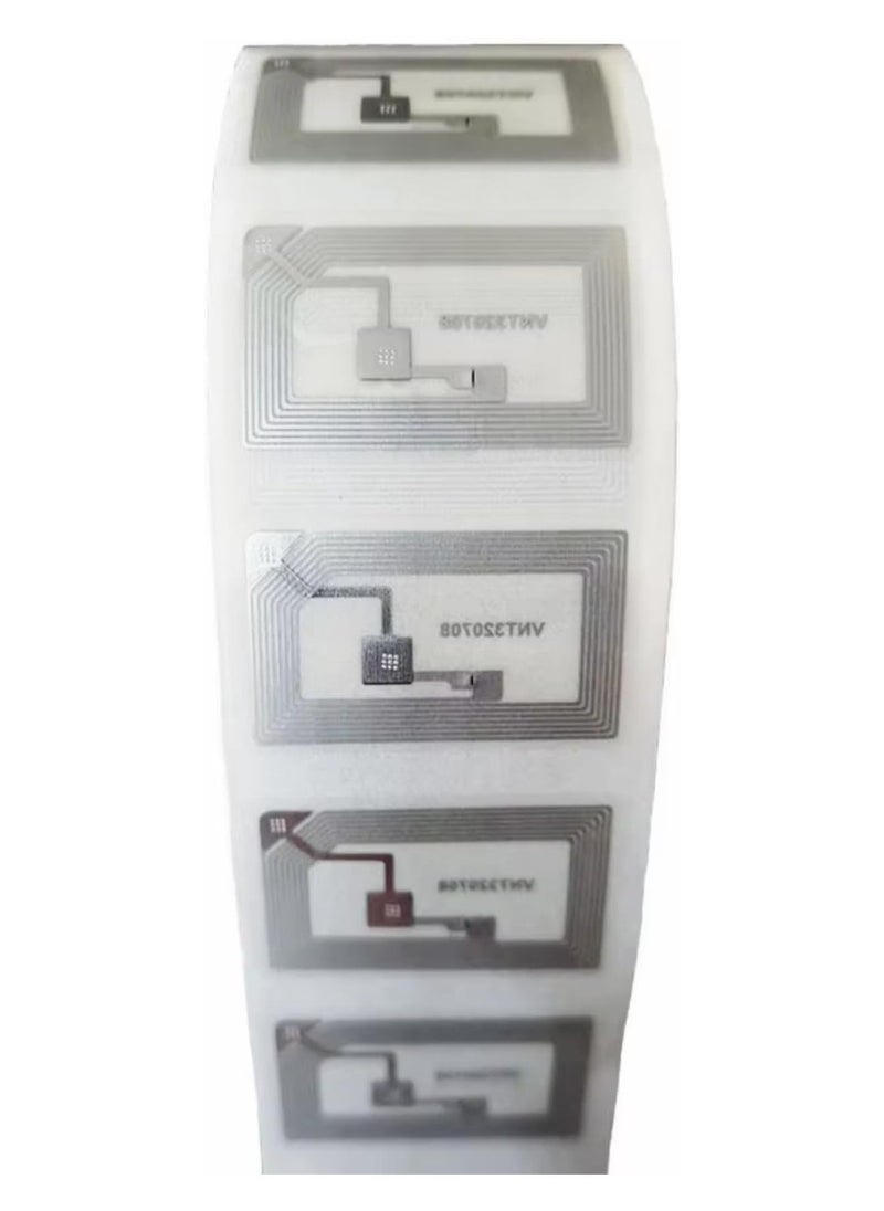 SOLDOUT 10 PCS NTAG213 NFC Tags 13.56MHz ISO14443A Sticker Wet inlay Ntag 213 Programmer RFID tag Stickers Adhesive Labels (40x25mm, Pack of 10)  - Image 2