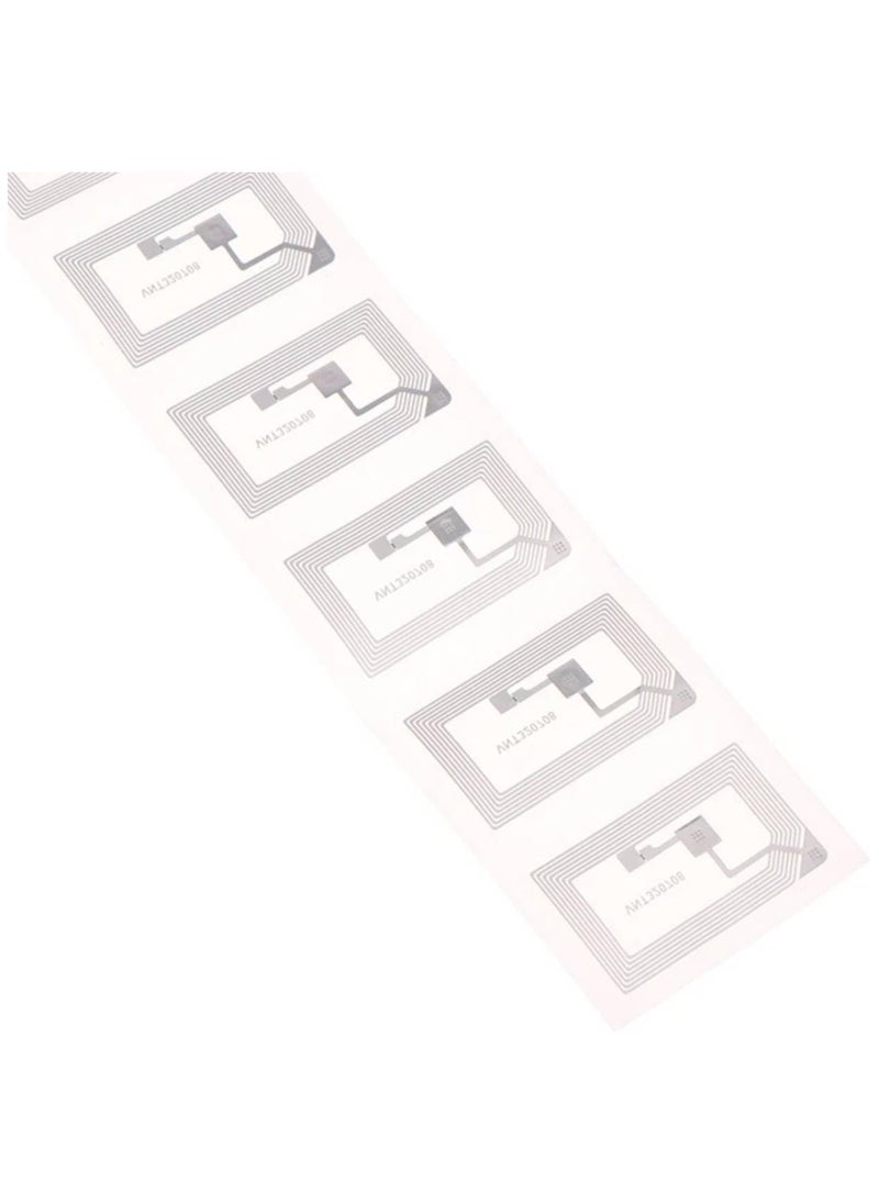 SOLDOUT 10 PCS NTAG213 NFC Tags 13.56MHz ISO14443A Sticker Wet inlay Ntag 213 Programmer RFID tag Stickers Adhesive Labels (40x25mm, Pack of 10)  - Image 3