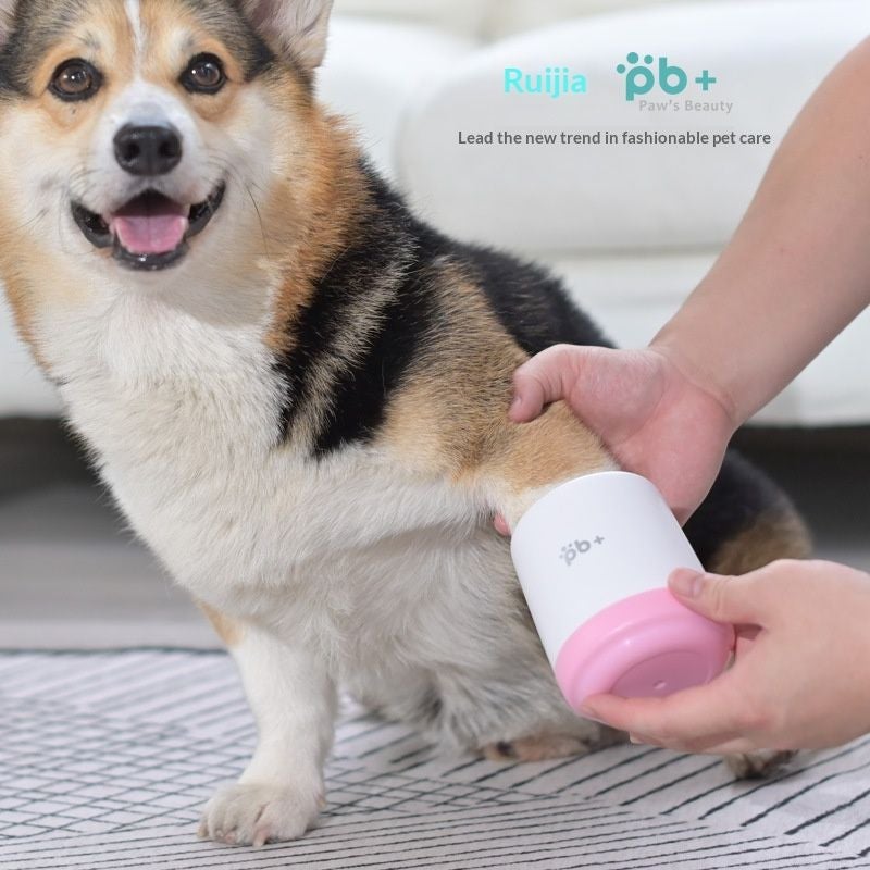 Pet Foot Wash Cup - Dog Paw Cleaner, Cat Foot Cleaning Tool - Image 1