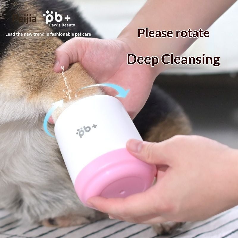 Pet Foot Wash Cup - Dog Paw Cleaner, Cat Foot Cleaning Tool - Image 2