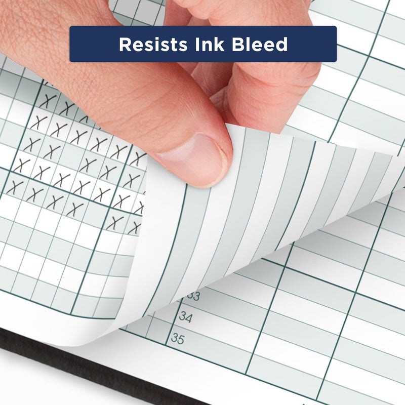 AT-A-GLANCE Undated Class Record Book, 8-1/4" x 11", 10 Weeks, 35 Students, Black (8015005) - Image 3