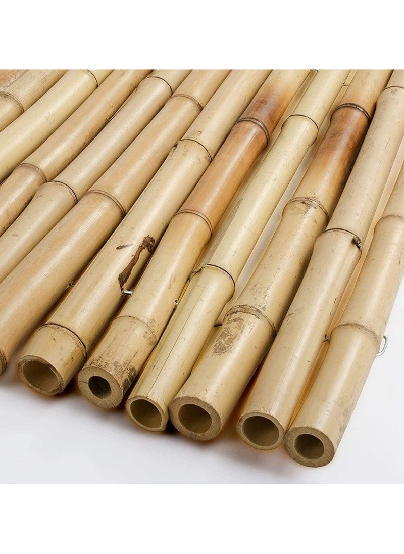 HOME TASTE - TOMSUN Plant Stakes Natural Garden Bamboo Sticks  Strong Bamboo Plant Support Stakes 120 Cm - 10 Piece Set - Image 1