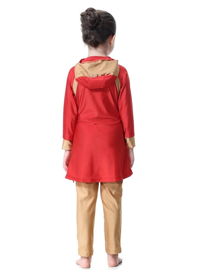 Loquat Girl Swimwear Long Sleeve and Long Trousers - Image 2