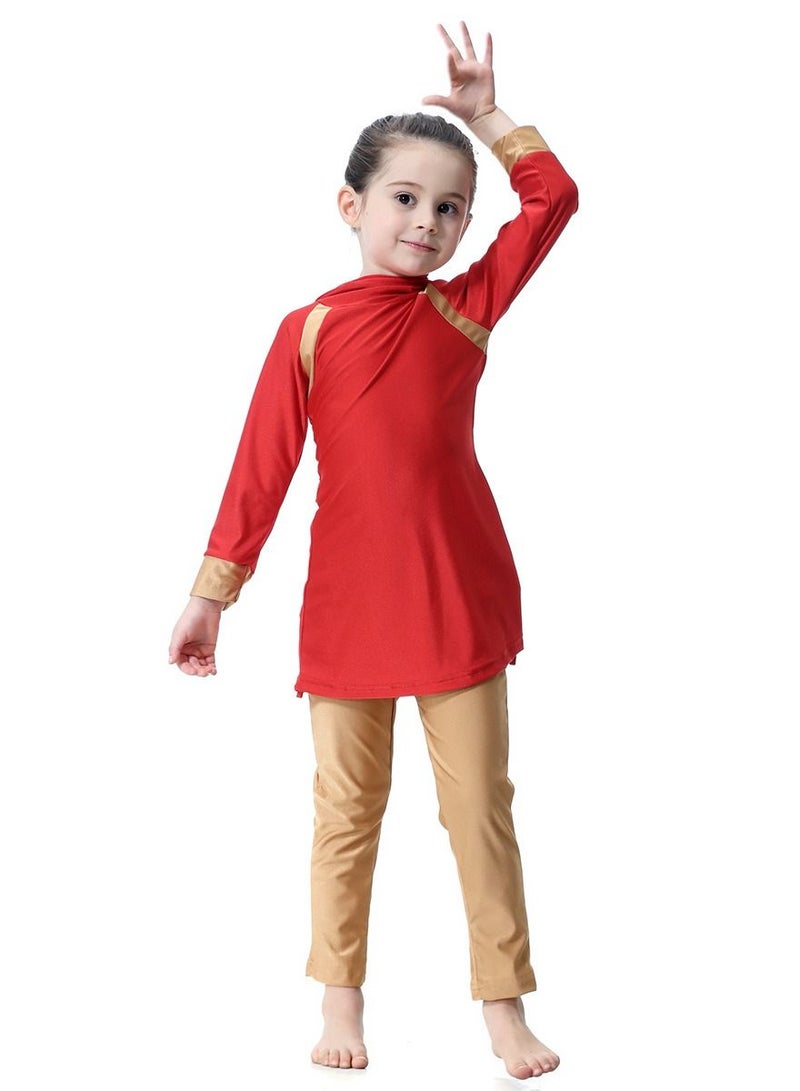 Loquat Girl Swimwear Long Sleeve and Long Trousers - Image 3