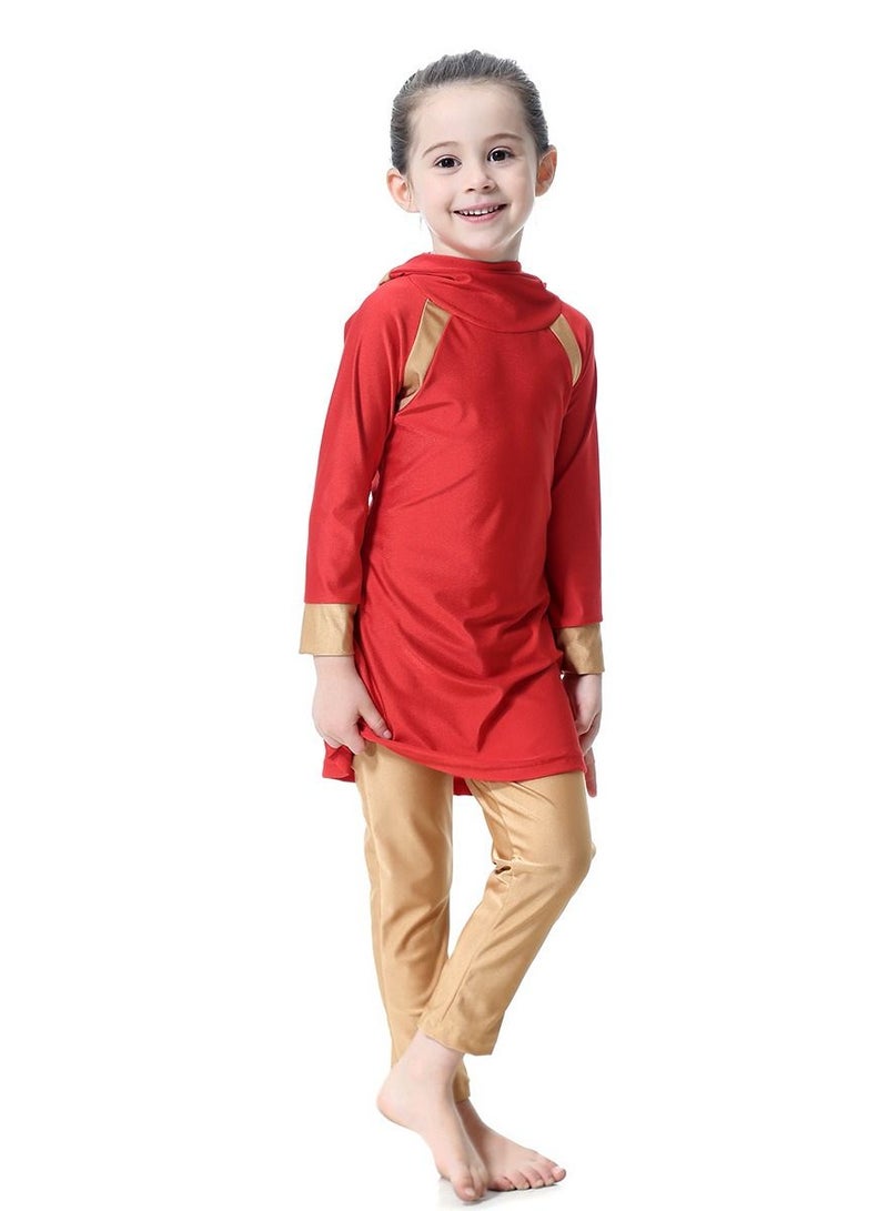 Loquat Girl Swimwear Long Sleeve and Long Trousers - Image 1