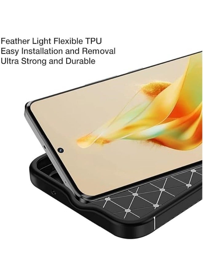 Cover Leather Texture Series Shockproof Armor TPU Back Cover Case Compatible with Oppo Reno 8T 5G Mobile Phone - Image 5